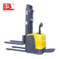 1.25ton Quality self lift electric pallet stacker with good quality